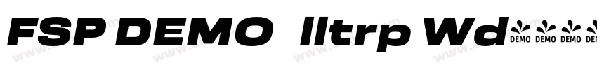 FSP DEMO   lltrp Wd字体转换